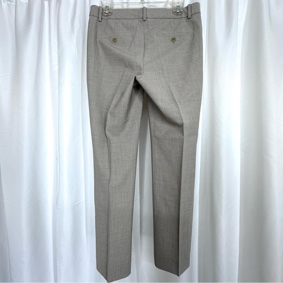 Theory Custom Max 2 Edition 5 Heathered Oatmeal Pants sz 4 EUC - Picture 3 of 8